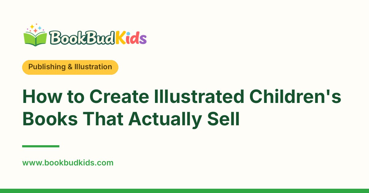 How to Create Illustrated Children's Books That Actually Sell